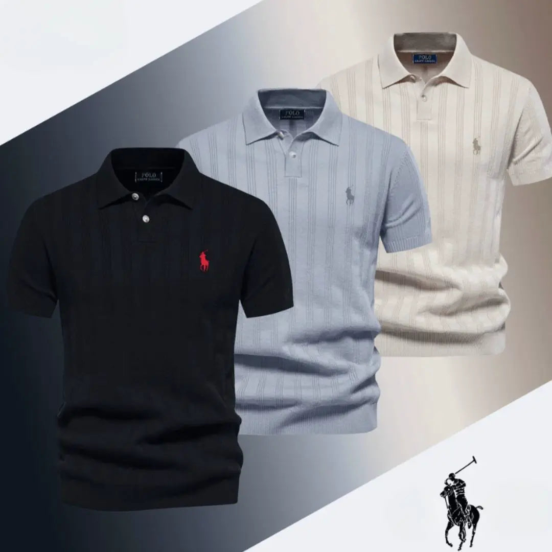 Elegantna pletena polo majica™