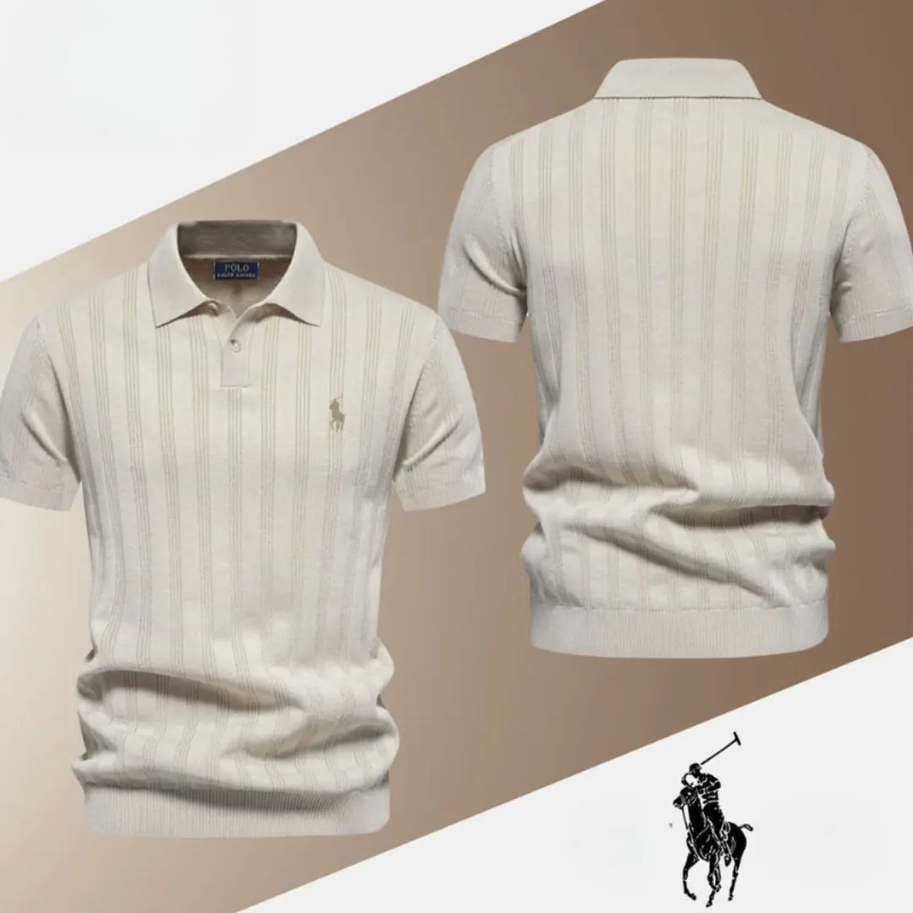 Tricou polo elegant din tricot™