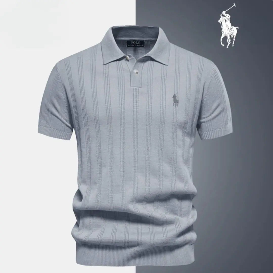 Elegantna pletena polo majica™
