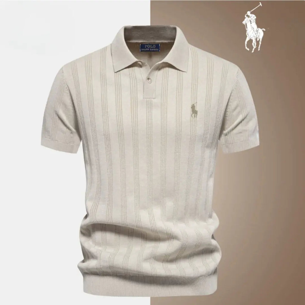 Tricou polo elegant din tricot™