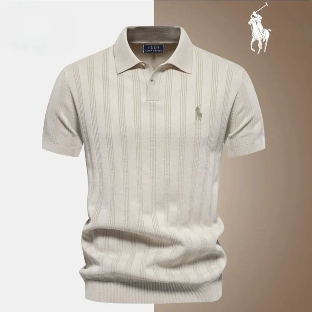 Tricou polo elegant din tricot™
