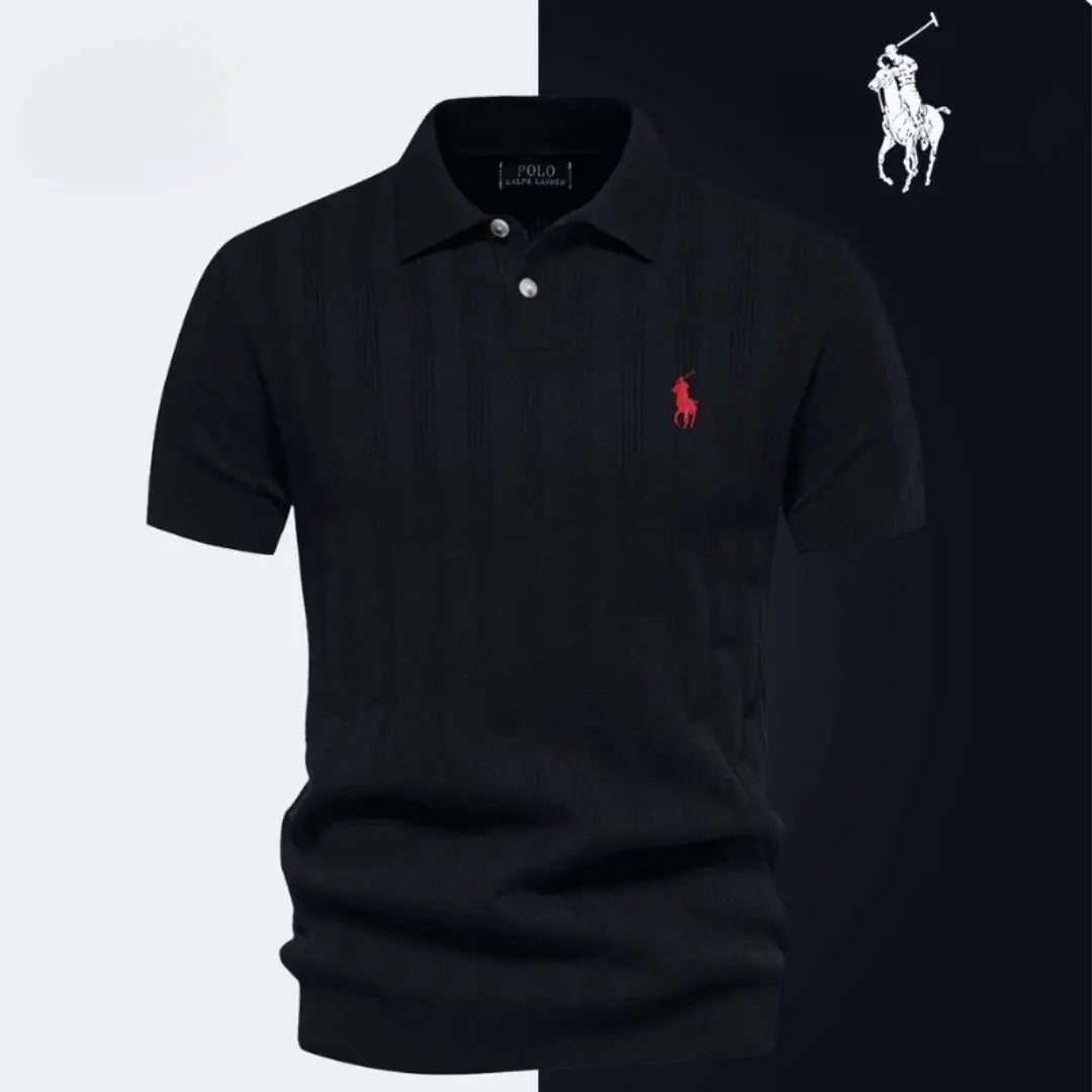 Elegantna pletena polo majica™