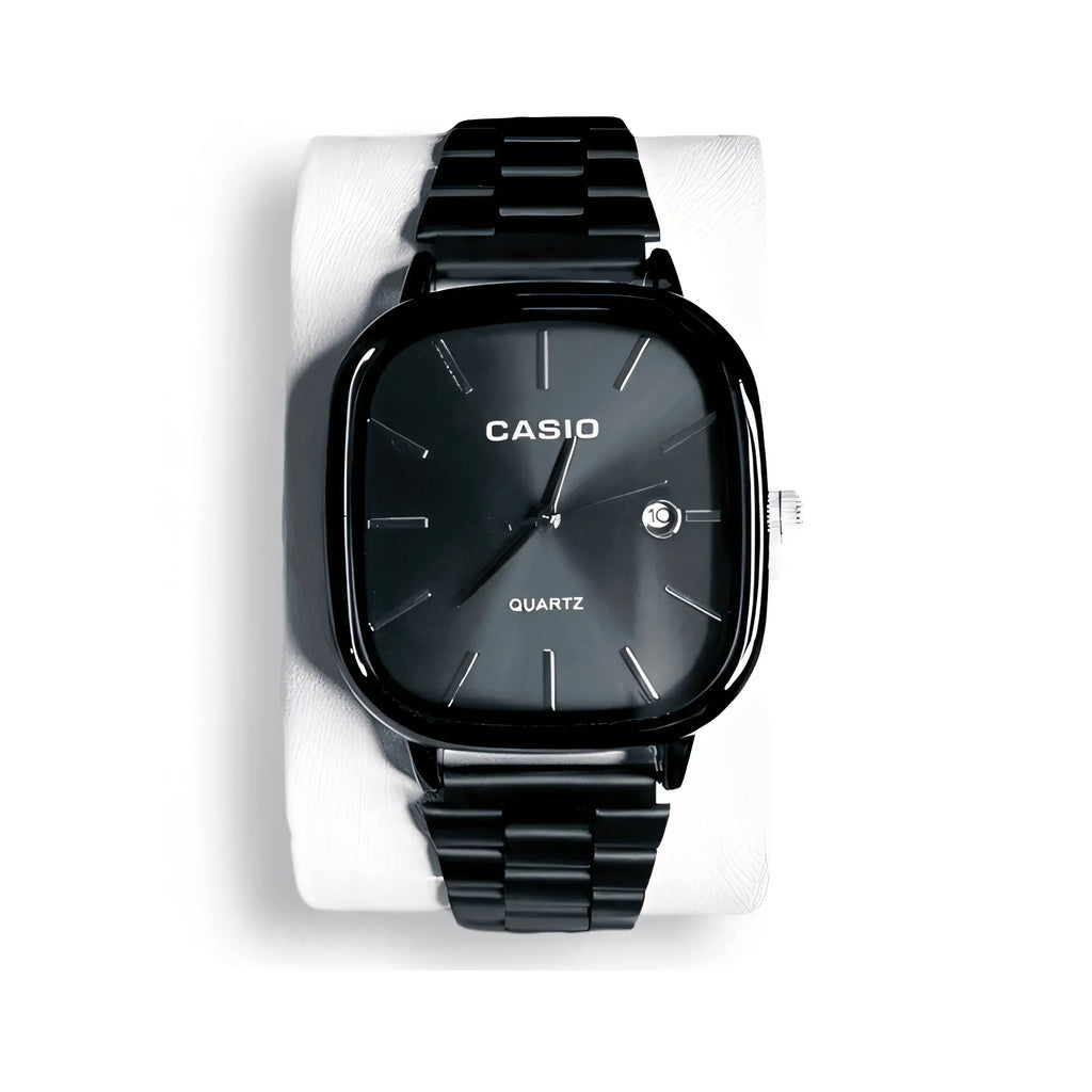 Reloj lujoso CASIO de 36 mm - Resistente al agua | Acero transferido
