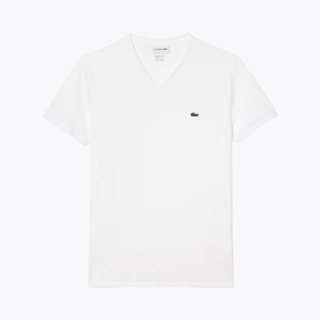 LC Lightweight Cotton Pima V Neck T-shirt