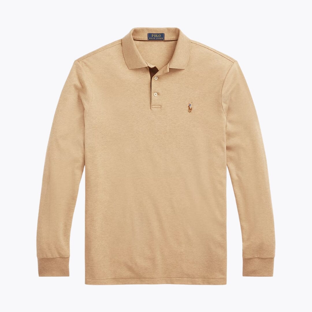 RL Poloshirt i blød bomuld med klassisk pasform