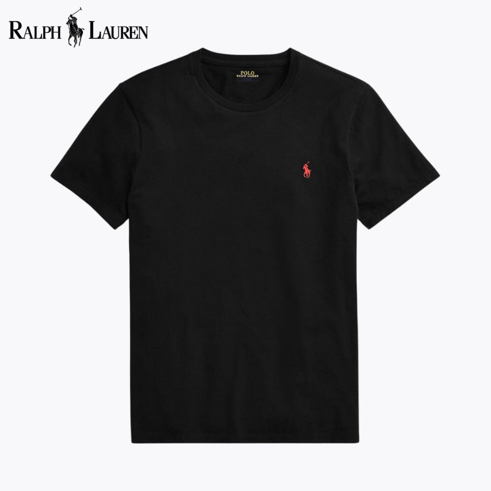 RL T-Shirt aus Jersey mit Rundhalsausschnitt und individueller Slim-Passform