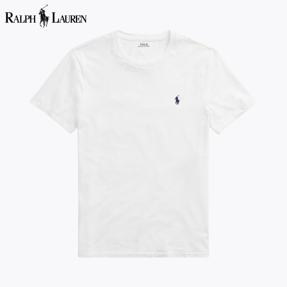 RL T-Shirt aus Jersey mit Rundhalsausschnitt und individueller Slim-Passform