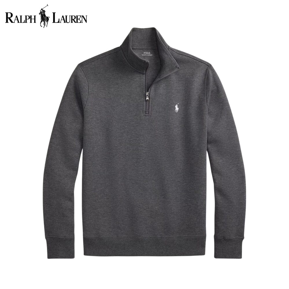 RL Pullover aus Doppelstrick mit Stehkragen