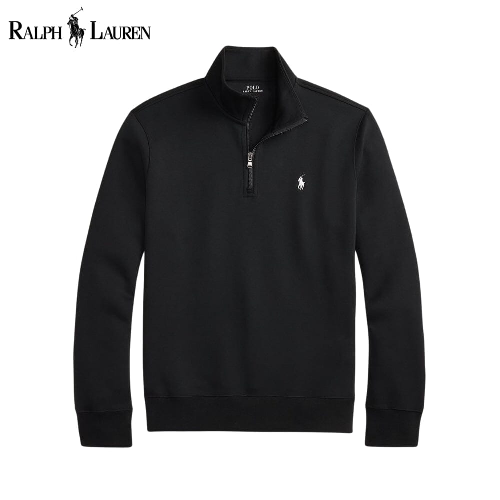 RL Pullover aus Doppelstrick mit Stehkragen