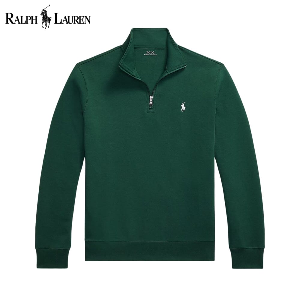 RL Pullover aus Doppelstrick mit Stehkragen