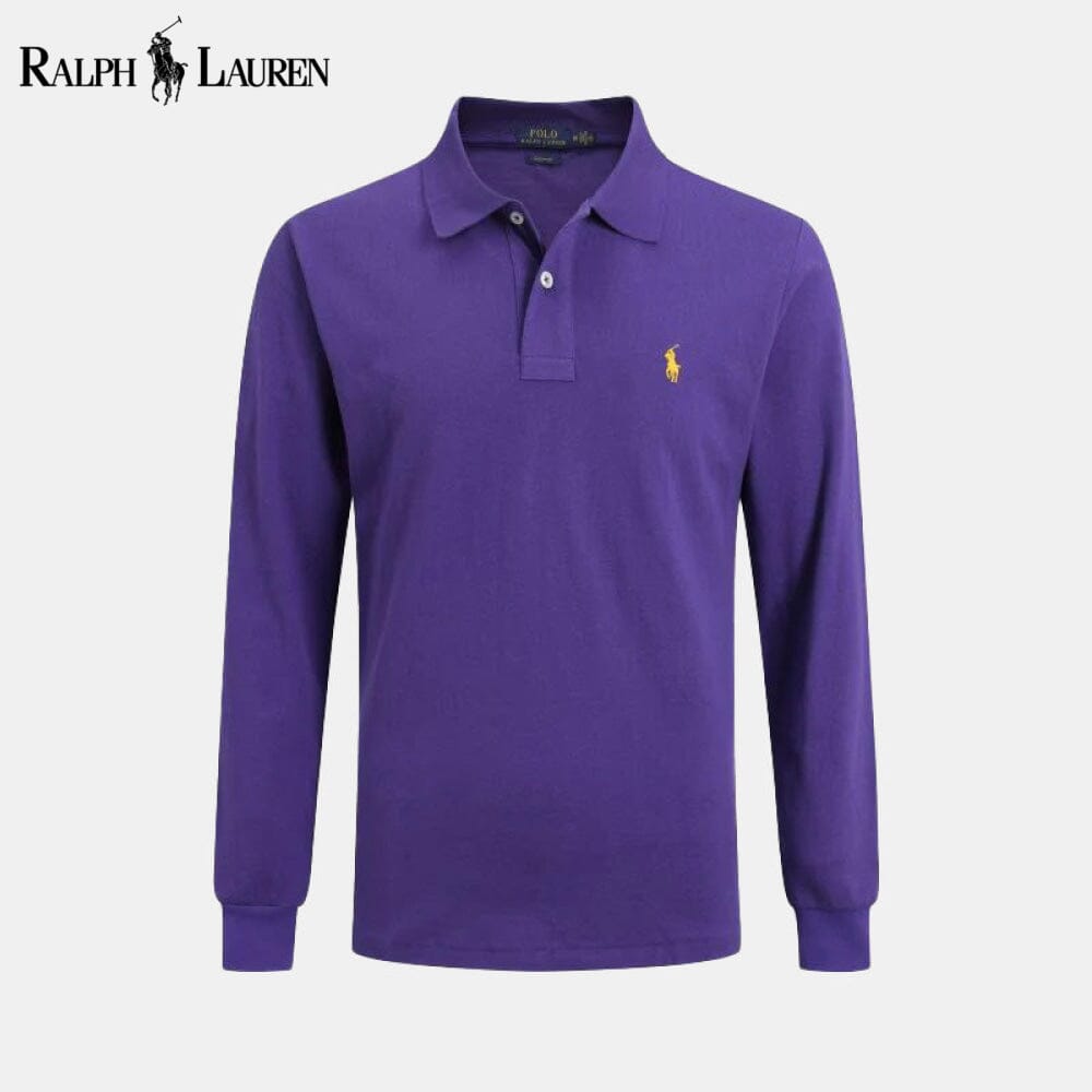 RL Langarm-Hemd mit Slim Fit