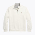 Pullover in jersey di lusso RL con chiusura quarter-zip