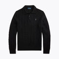 Maglione RL in misto lana e cashmere lavorato a trecce