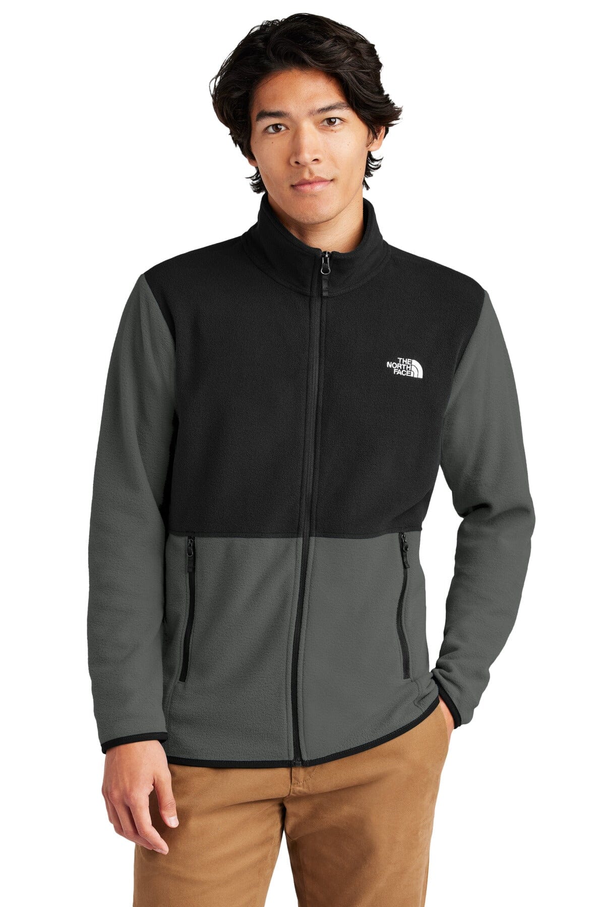 TNF ® férfi Glacier teljes cipzáras polárdzseki