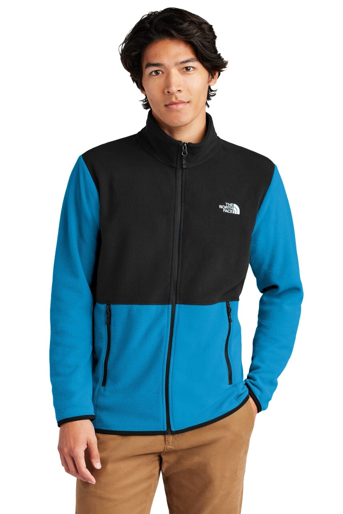 TNF ® férfi Glacier teljes cipzáras polárdzseki