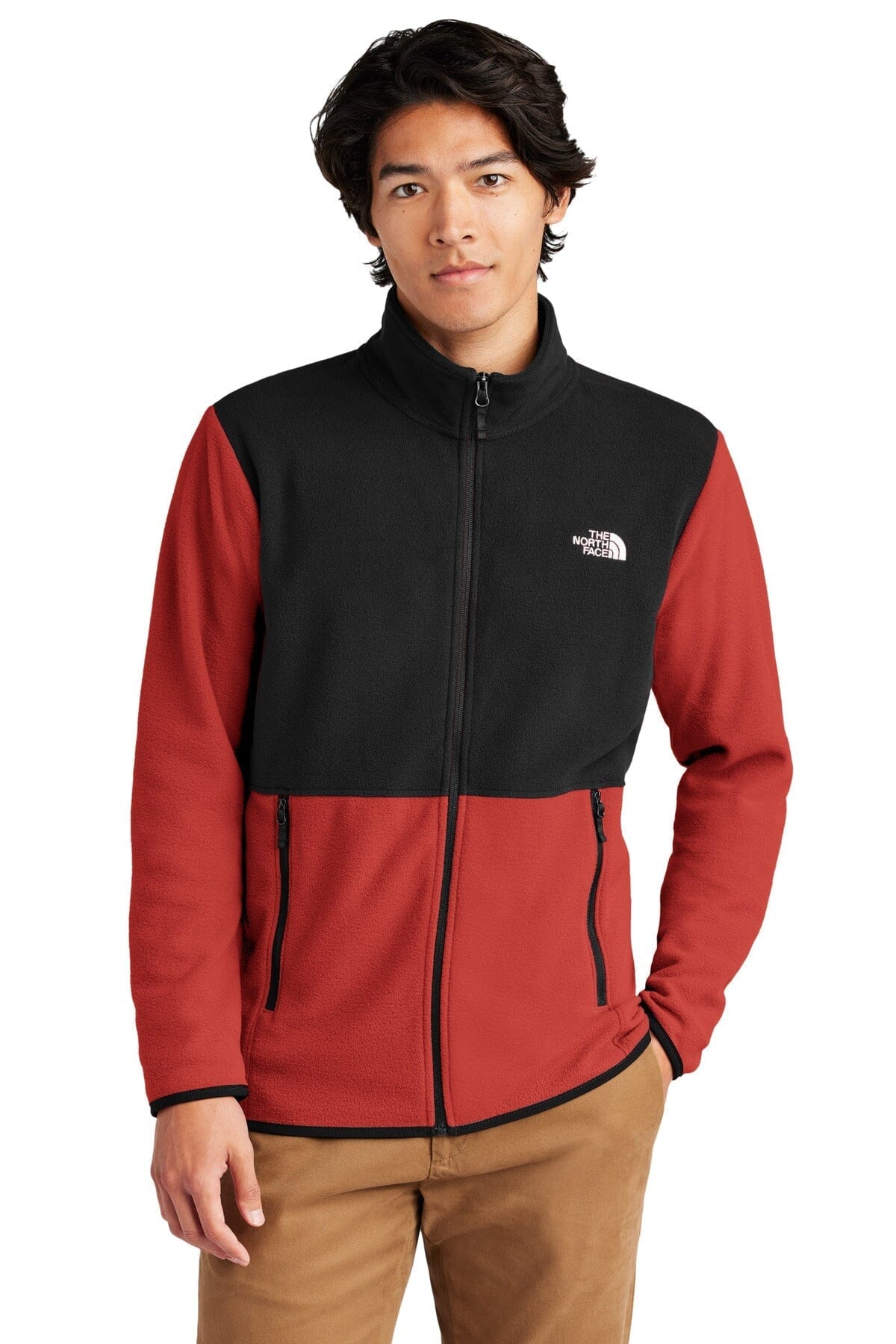 TNF ® férfi Glacier teljes cipzáras polárdzseki