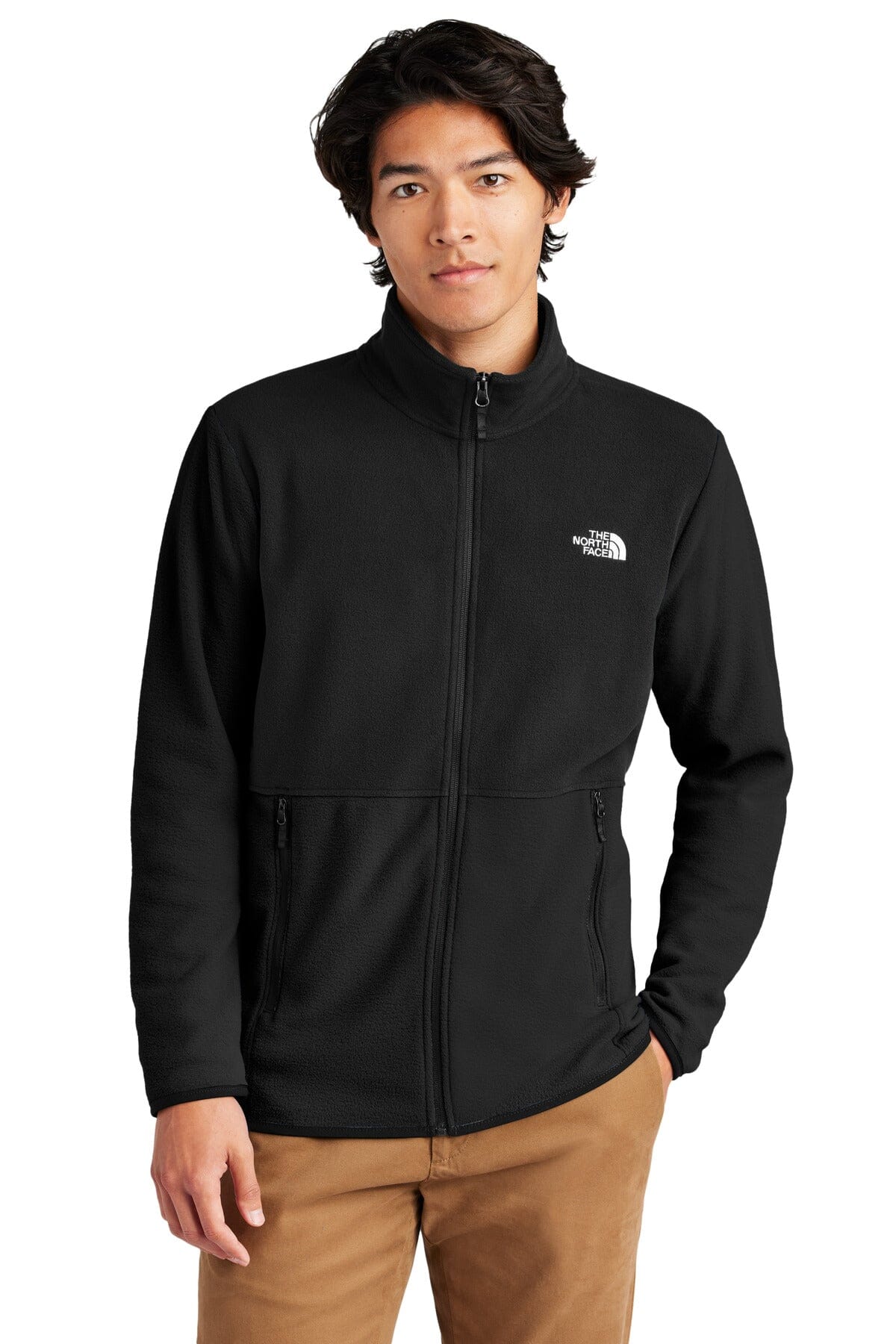 TNF ® férfi Glacier teljes cipzáras polárdzseki